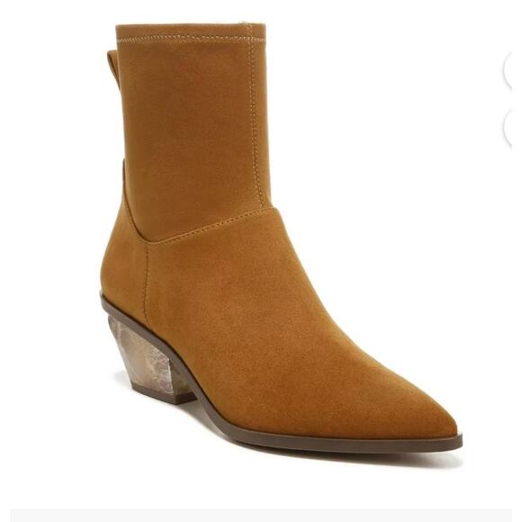 Franco Sarto Sammi Faux Suede Ankle Booties - Picture 1 of 7